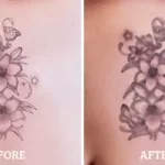 Tattoo lines thicker after healing