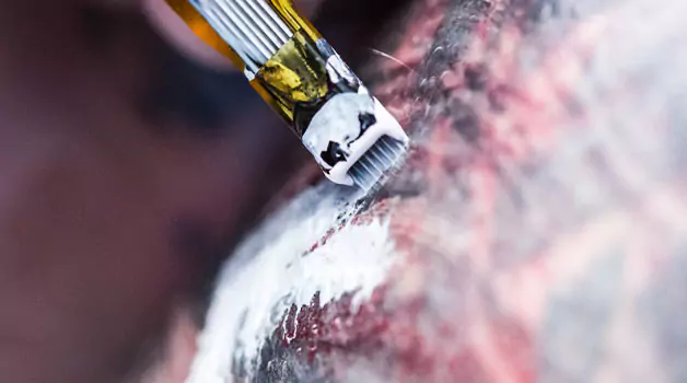 What happens if you inject the ink too shallow