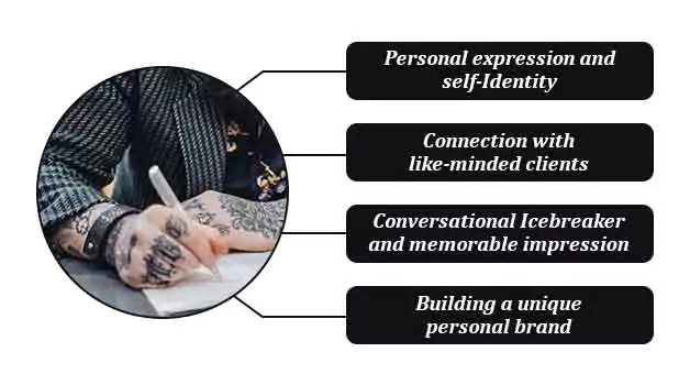 4 Benefits of real estate agents having tattoos