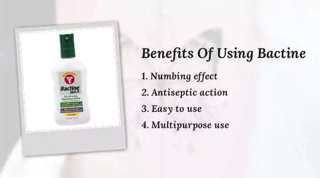 4 Benefits of using bactine