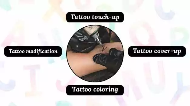 4 General fix for tattoo lettering