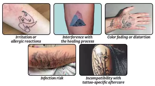 5 Possible negative effects of using hemp lotion on a new tattoo
