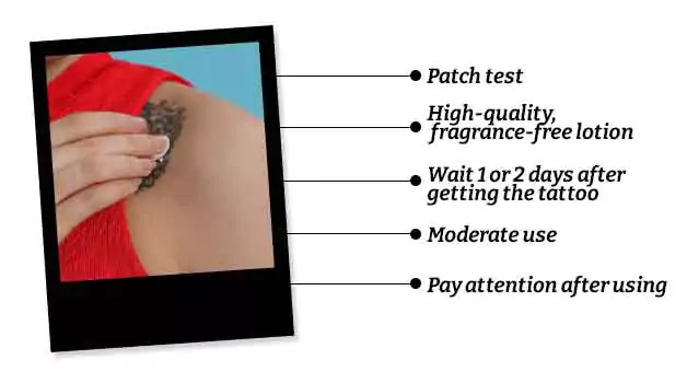 5 Things to do if you decide to use hemp lotion on your new tattoo