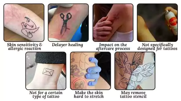 7 Drawbacks of using bactine for tattoos