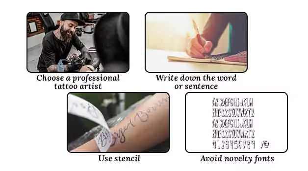 7 ways to avoid bad tattoo lettering