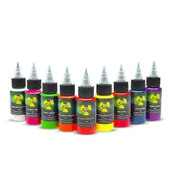 Best for pure pigment content – Tattoo Ink Set - MOM'S Nuclear UV Blacklight