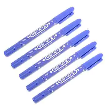 Best-for-smudge-resistant-tattoo-skin-scribe-pen-dual-tip-marker-piercing-marking-surgical-tattooing