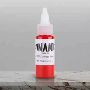 Best for vegan - Dynamic Chinese red tattoo ink