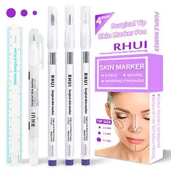 Best-for-women-surgical-skin-marker-pen-4-pack-professional-sterile-tip-tattoo-stencil-markers