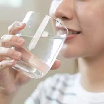 Drink plenty of fluid