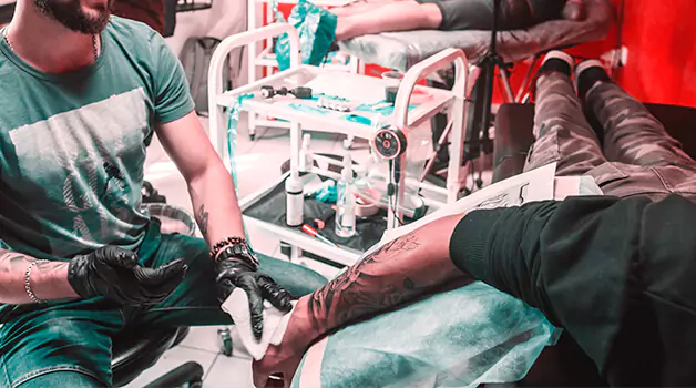 Half-tap-out-tattoo-session