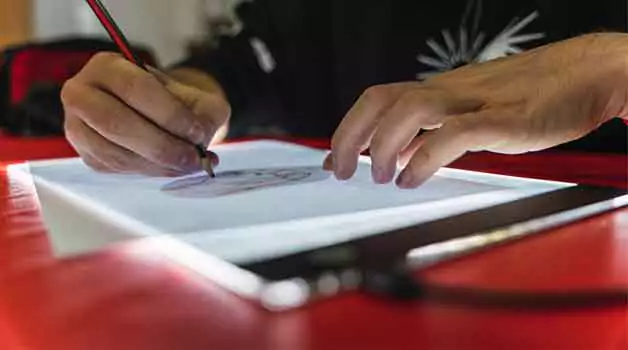 How to make a temporary tattoo out of paper