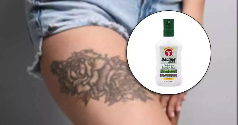 Is bactine good for tattoos