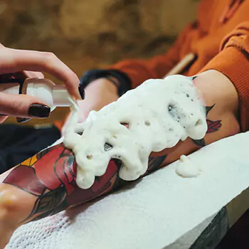 Tattoo-foam