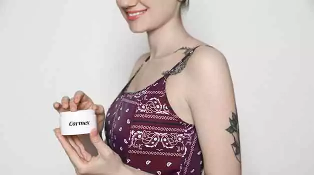 Using carmex on a tattoo