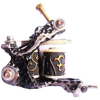 1TATTOOWORLD handmade cast iron tattoo machine liner shader gun