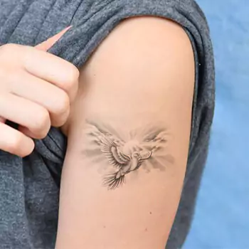 Aphrodite dove tattoo