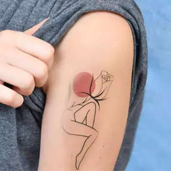 Aphrodite rose tattoo