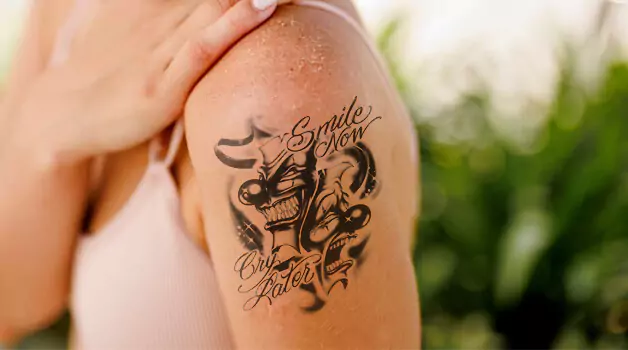 Clowns-laugh-now-cry-later-tattoo