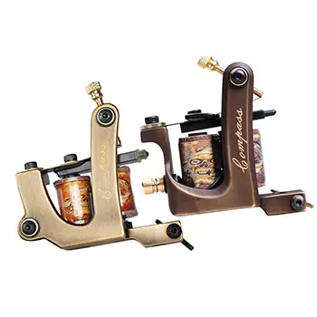 Dragonhawk 2PCS brass coils tattoo machine