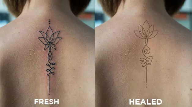 Fresh-vs-healed-black-tattoo-differences