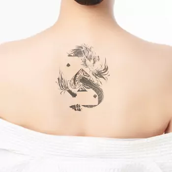 King of Spades with Phoenix