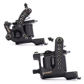 Mast tattoo machine traditional handmade coil machine