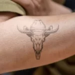 Meaning of bull skull tattoo