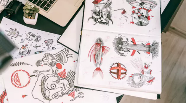 Red-tattoo-design-ideas