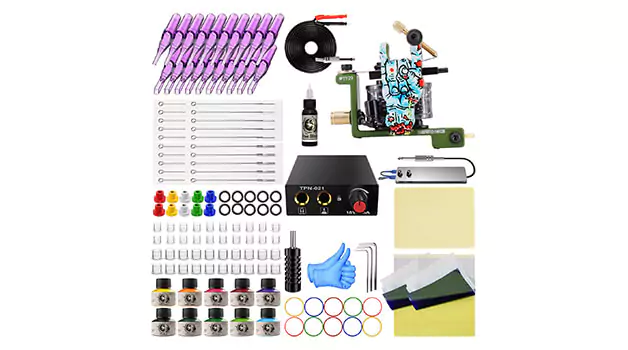 Reviewing wormhole tattoo wormhole tattoo kit for beginners model tk096