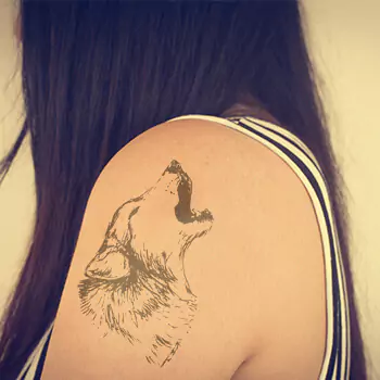 Roaring-fenrir-wolf-tattoo