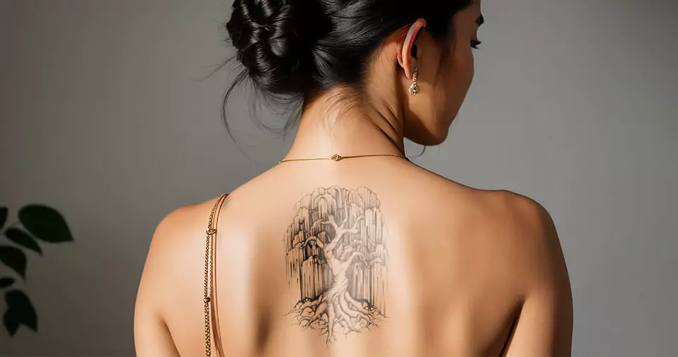 Willow tree tattoo meaning