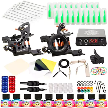 best-for-beginner-with-full-kit-dragonhawk-traditional-pro-complete-tattoo-kit