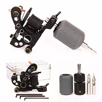 best-for-complete-machine-water-resistance-yorktattoo-coil-tattoo-machin-gun-kit