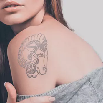 tribal-lamb-tattoo