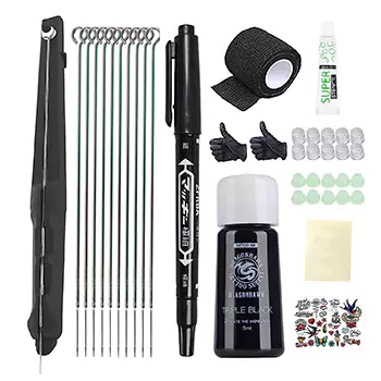 Best for Hand Poke Pro Kits - Dragonhawk Hank Poke & Stick Tattoo Kit