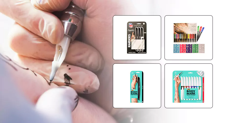 Best temporary tattoo pens