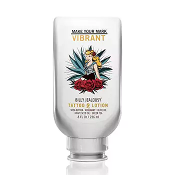 Billy jealousy tattoo lotion