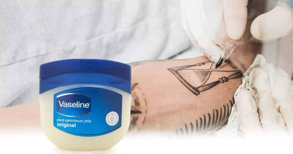 Can you use vaseline to transfer tattoo stencil