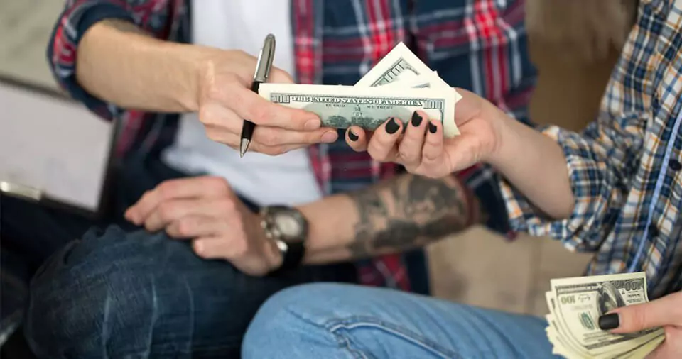 Does a tattoo deposit go towards the tattoo