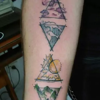 Elements of nature tattoo