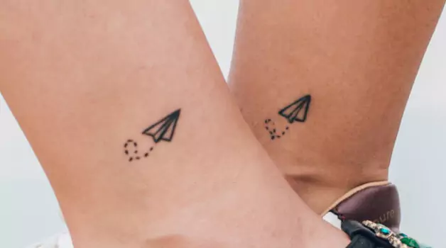 Fading of ankle tattoo