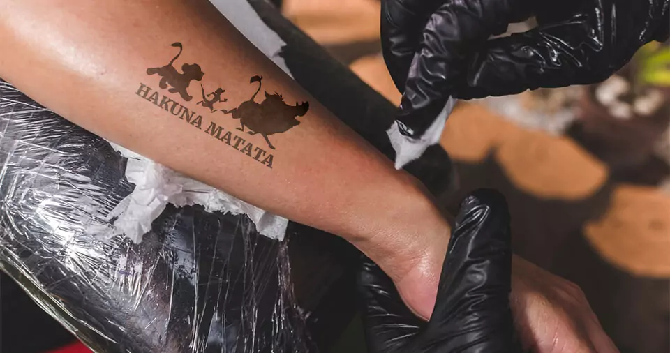 Hakuna matata tattoos
