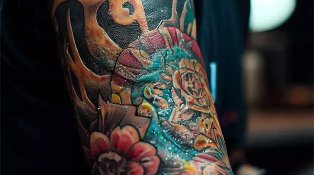 Healing time of a half-sleeve tattoo