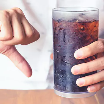 Not drinking caffeine