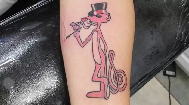 Pink panther tattoo meaning & more