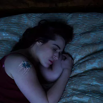 Strike a sleeping pose