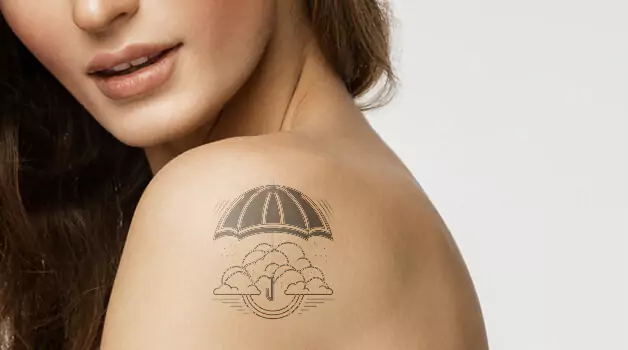 Style and design of umbrella tattoos