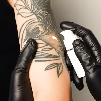 Switch to lotion when it is time