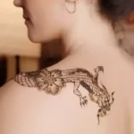 Tattoos on the back shoulder